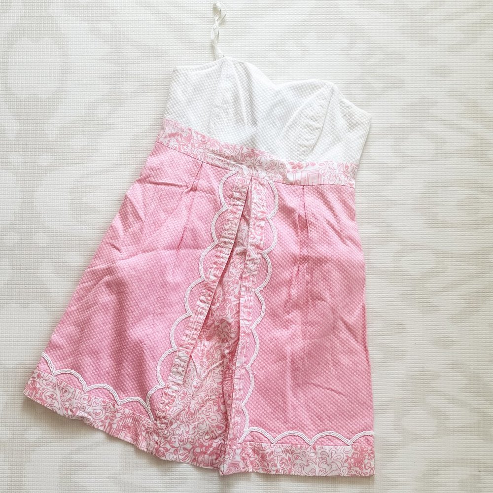 Lily Pulitzer Jubilee Betsey Dress - Pink Toile
